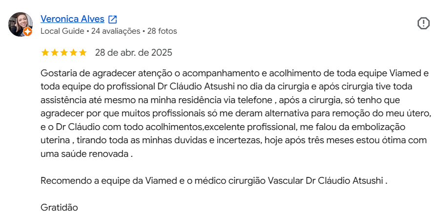 Depoimentos de clientes